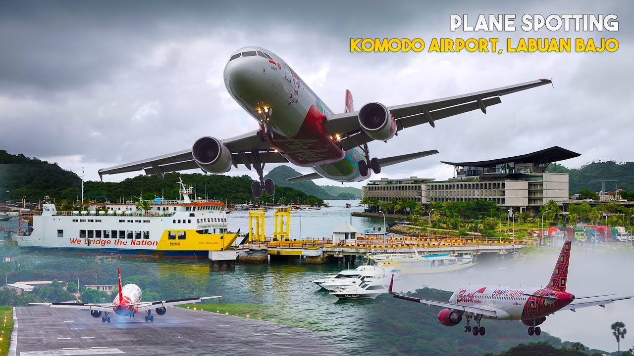 SERU!! Plane Spotting di Bandara Komodo - Labuan Bajo LBJ/WATO 2025