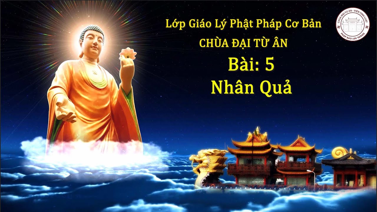Lớp Học Giáo Lý Khóa 2. Bài Thứ: 5 Nhân Quả l Thượng Toạ Thích Tiến Đạt