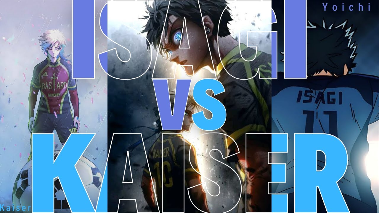 Kokujin no Tenkousei React Isagi vs Kaiser (Blue Lock) | Kaito e Chrono0‬ |Gacha
