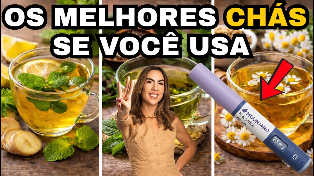 REVELADO: Mounjaro: como reduzir os efeitos colaterais com 3 chás simples