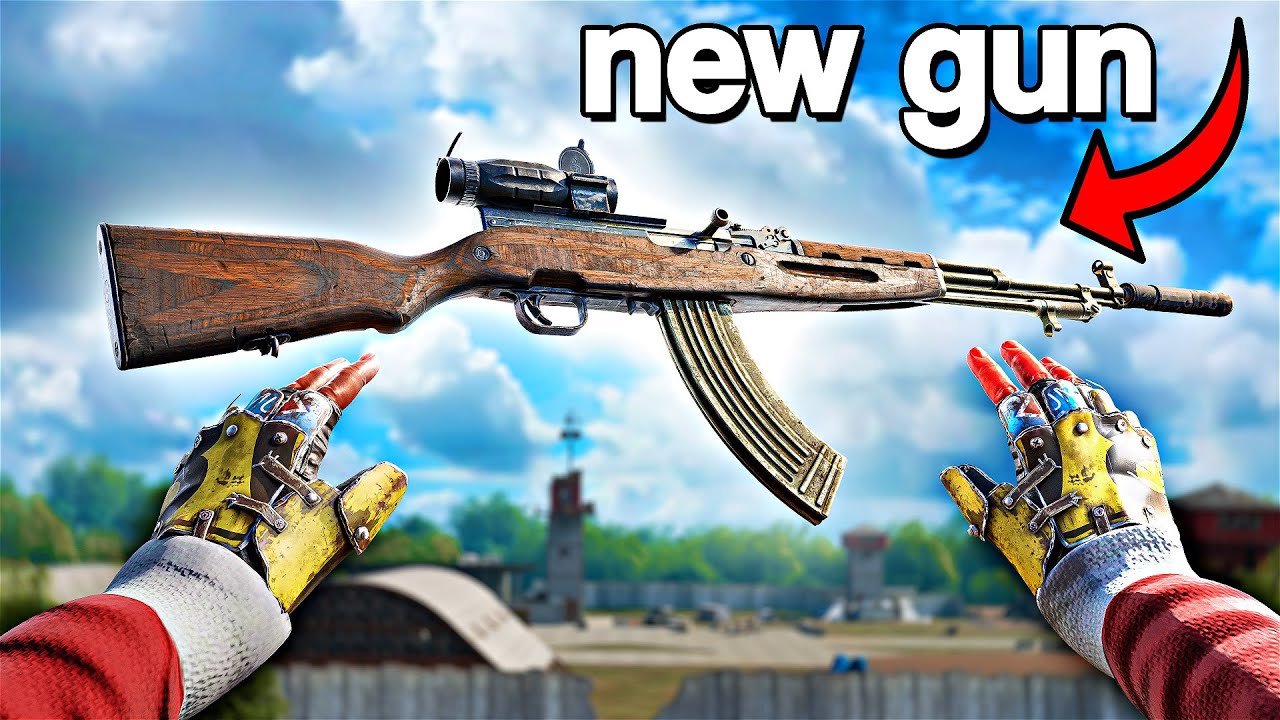 The Most OP NEW SKS Gun in Rust Destroys ZERGS