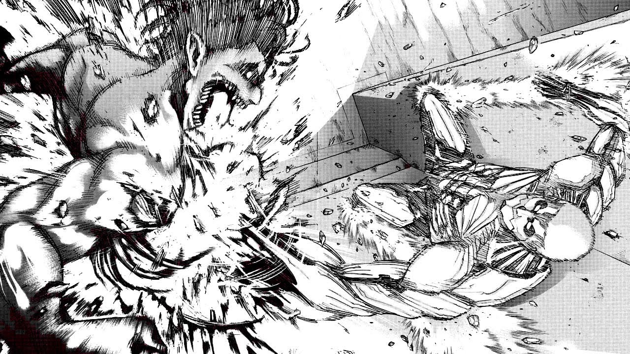 MMV - Eren vs Armored Titan