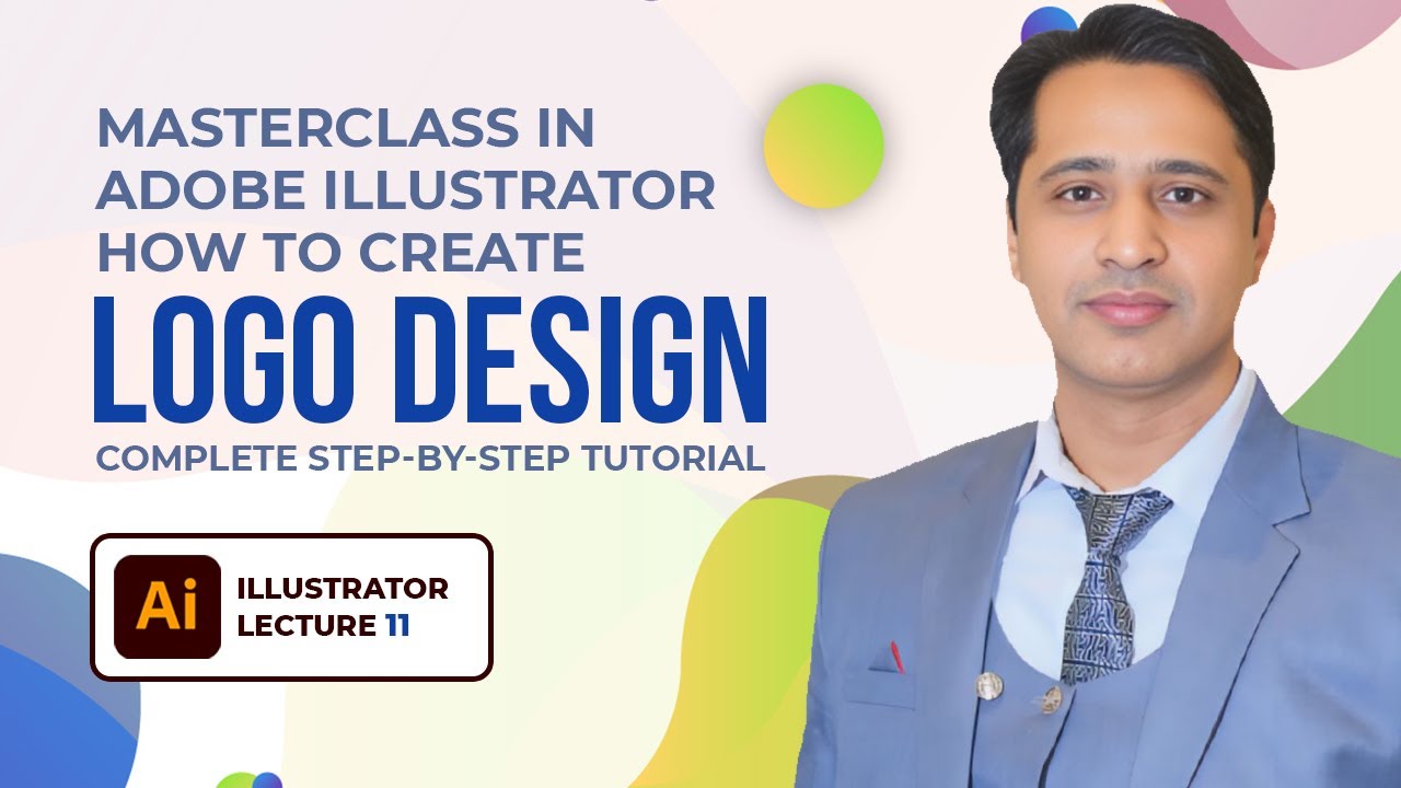 Logo Design Masterclass in Adobe Illustrator | Step-by-Step Tutorial | Adobe illustrator Logo Design