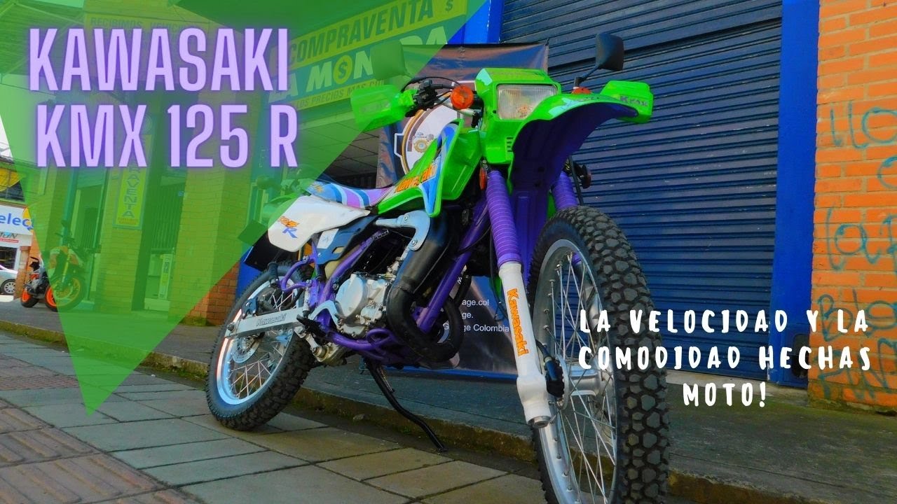 KAWASAKI KMX 125R || ORIGINAL, CLÁSICA, VELÓZ Y TODO TERRENO AL MEJOR ESTILO VINTAGE GARAGE!!