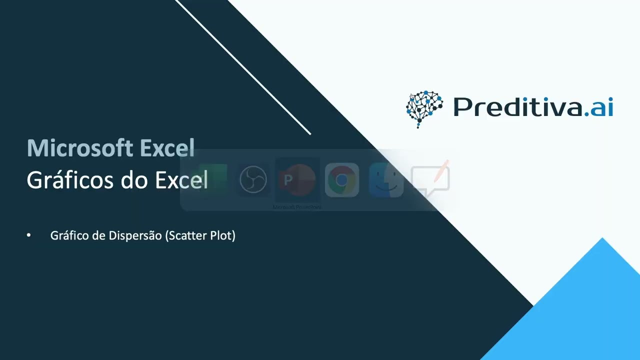 Excel para Análise de Dados: Aula 30 - Gráficos: Dispersão(ou Scatter plot)