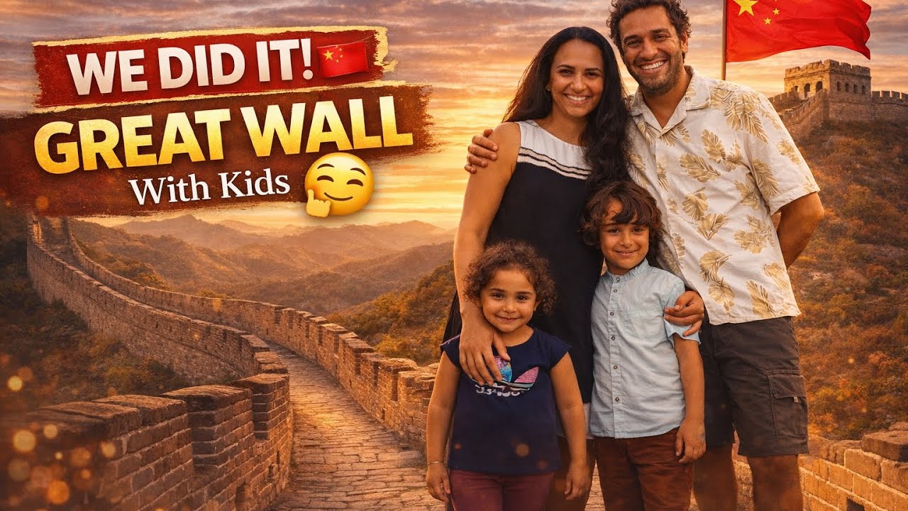 👉 How to Visit the Great Wall in Beijing with Kids 🇨🇳 | Family Challenge
