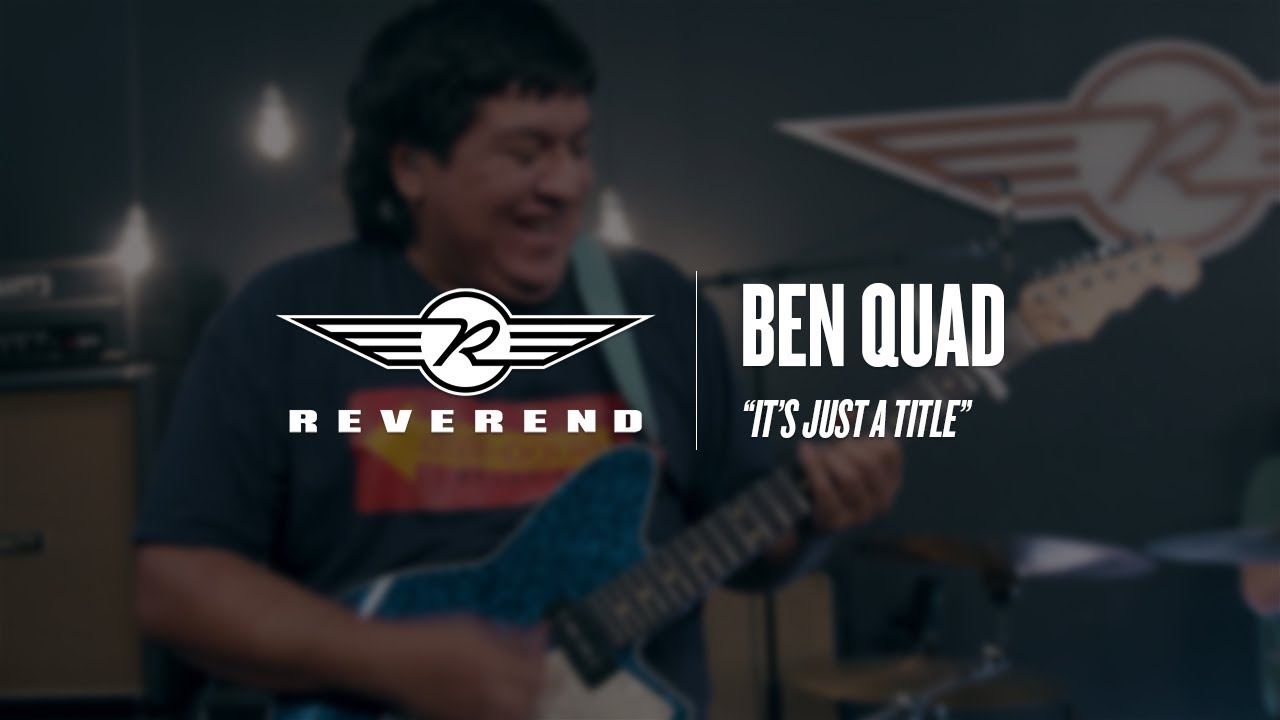 Бен Квад - Это просто название | Reverend Guitars - Circle R Sessions (Сессия №2)