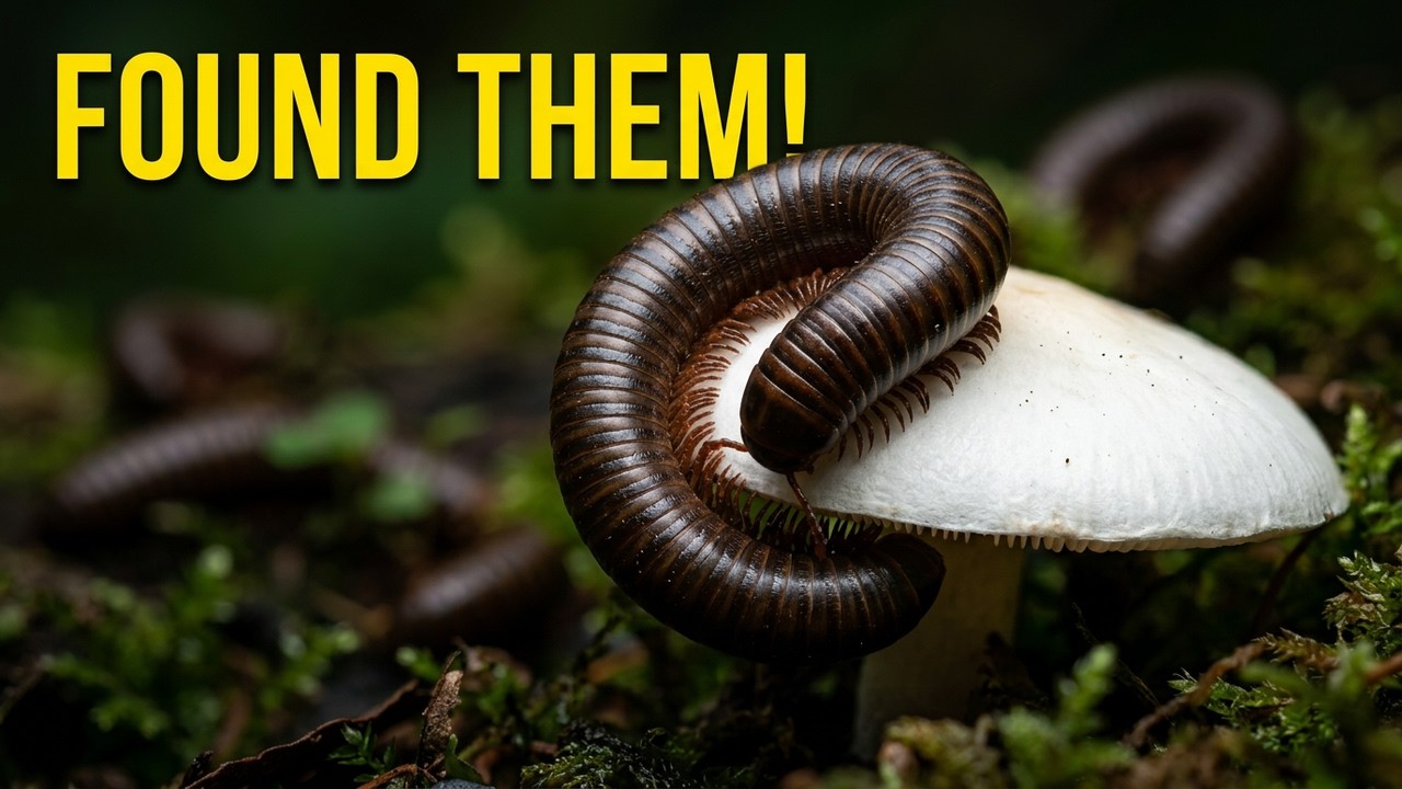 Catch Exotic Millipedes Up Close | Best Discovery Giant Millipedes 4K