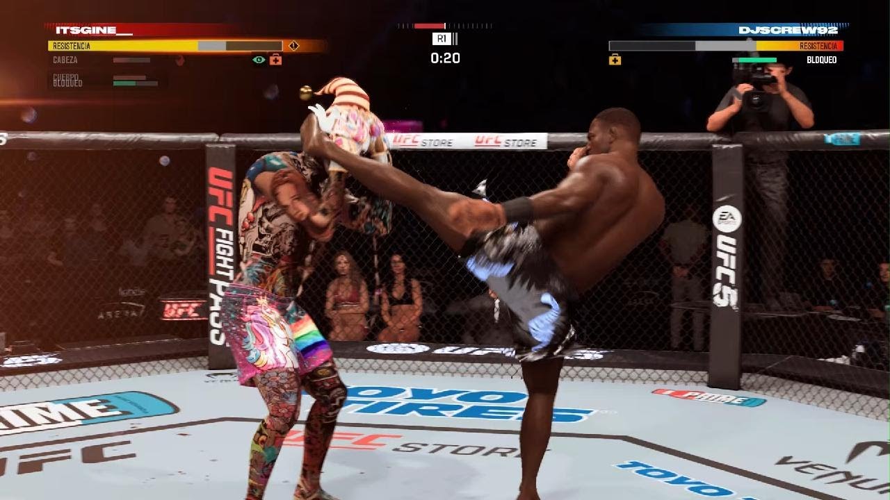 EA SPORTS UFC 5 Este Oso Yogui me había ganado en el pasado Pero yo obtengo Mi Venganza