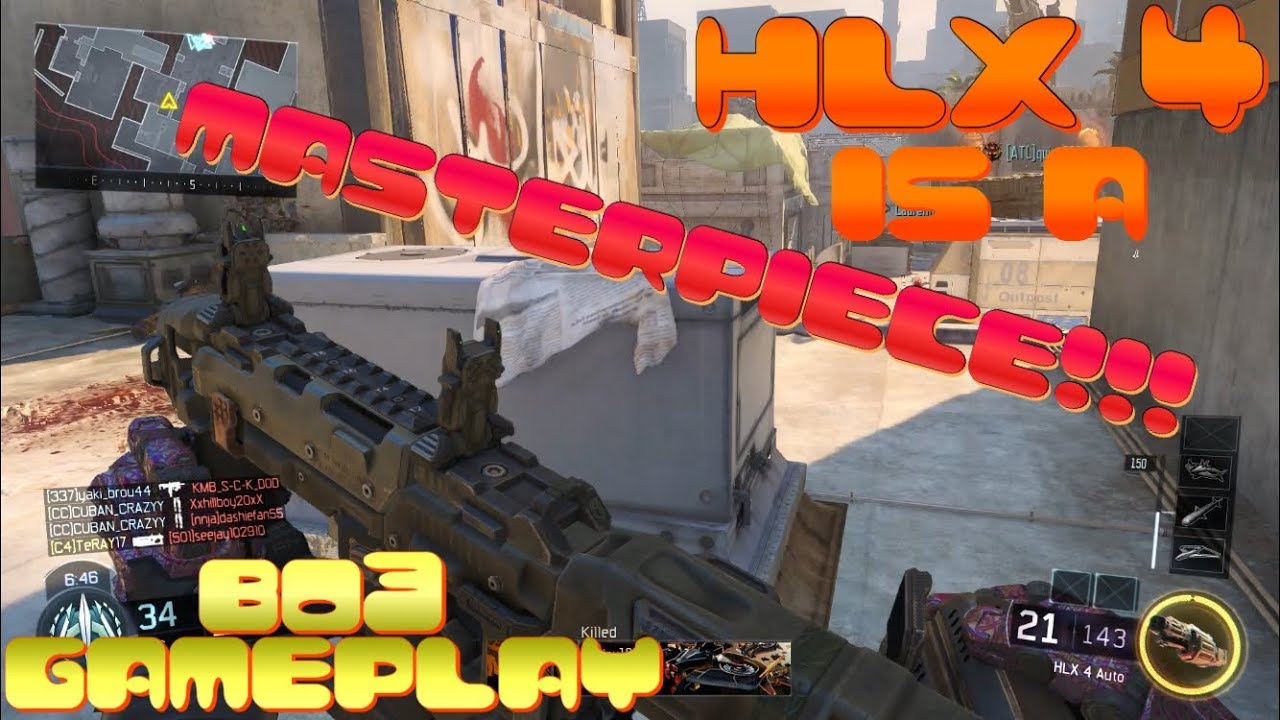 BLACK OPS 3: HLX 4 IS A MASTERPIECE!!!|GAMEPLAY|