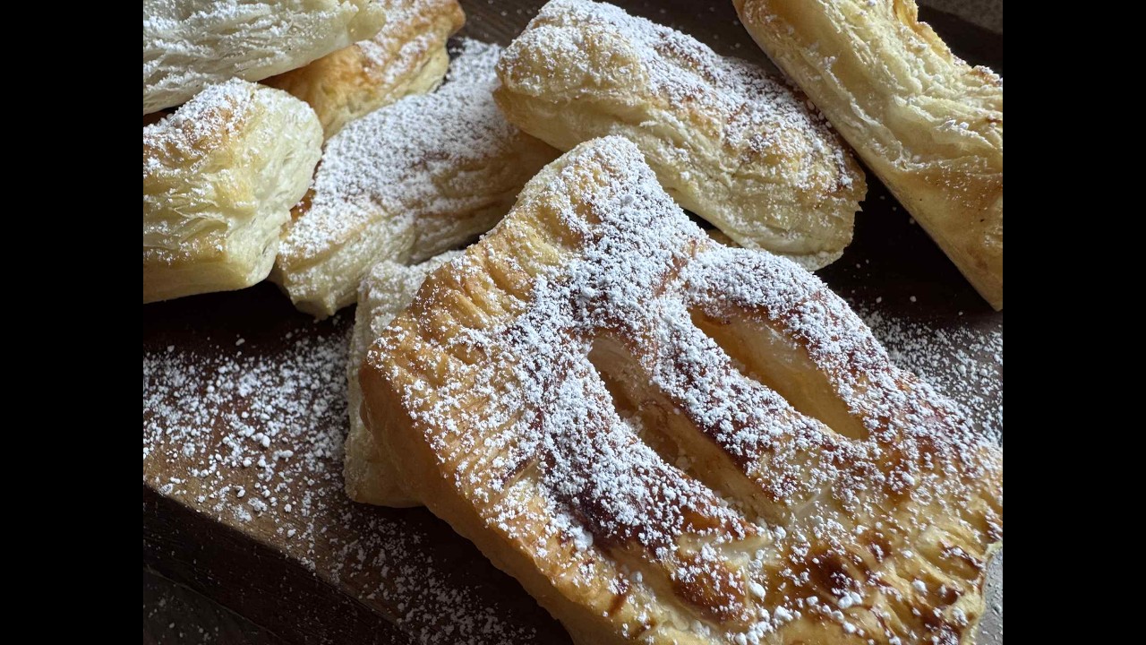 Crispy Apple Puff Pastry in the Air Fryer