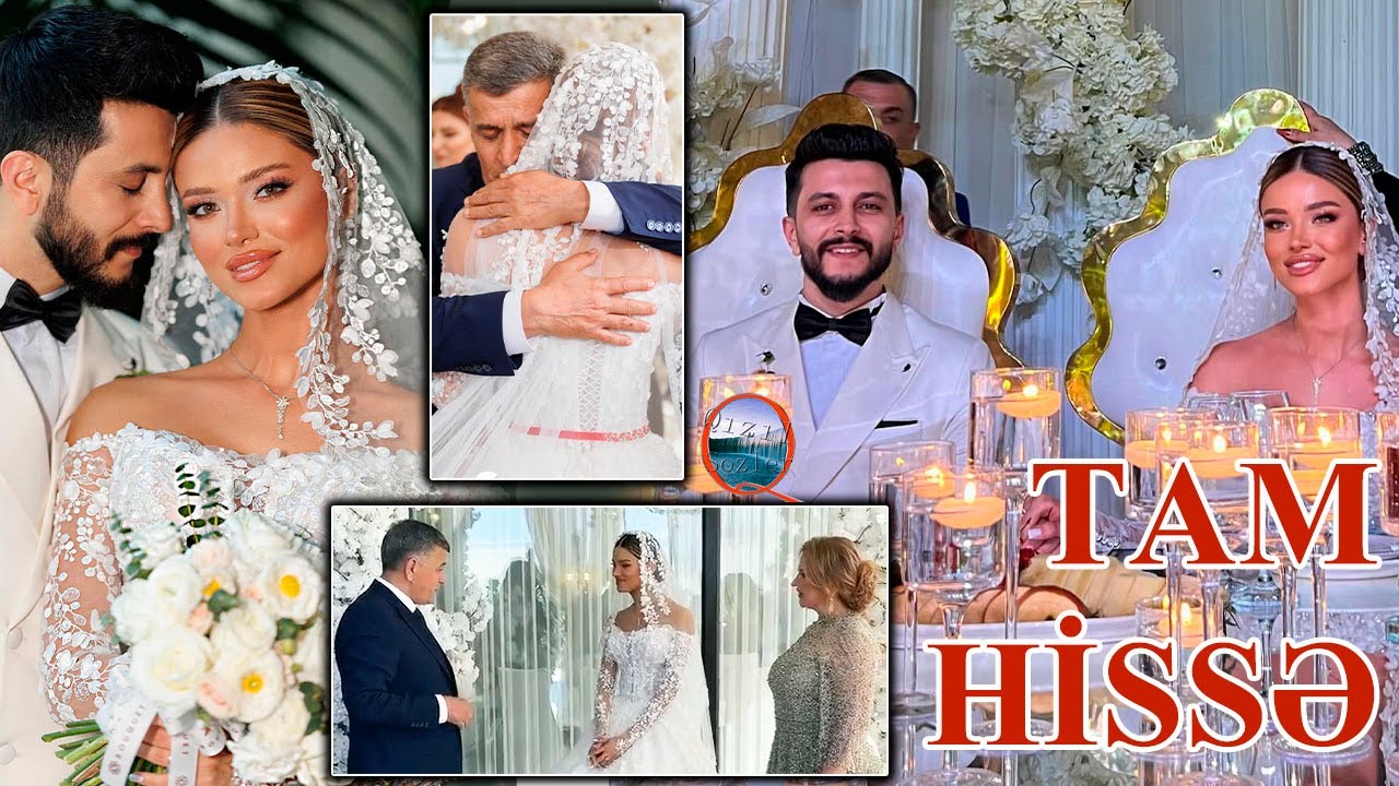 Mələkxanım Eyubovanın qızı Nəzrin və MƏRDANIN toyu - TAM HİSSƏ
