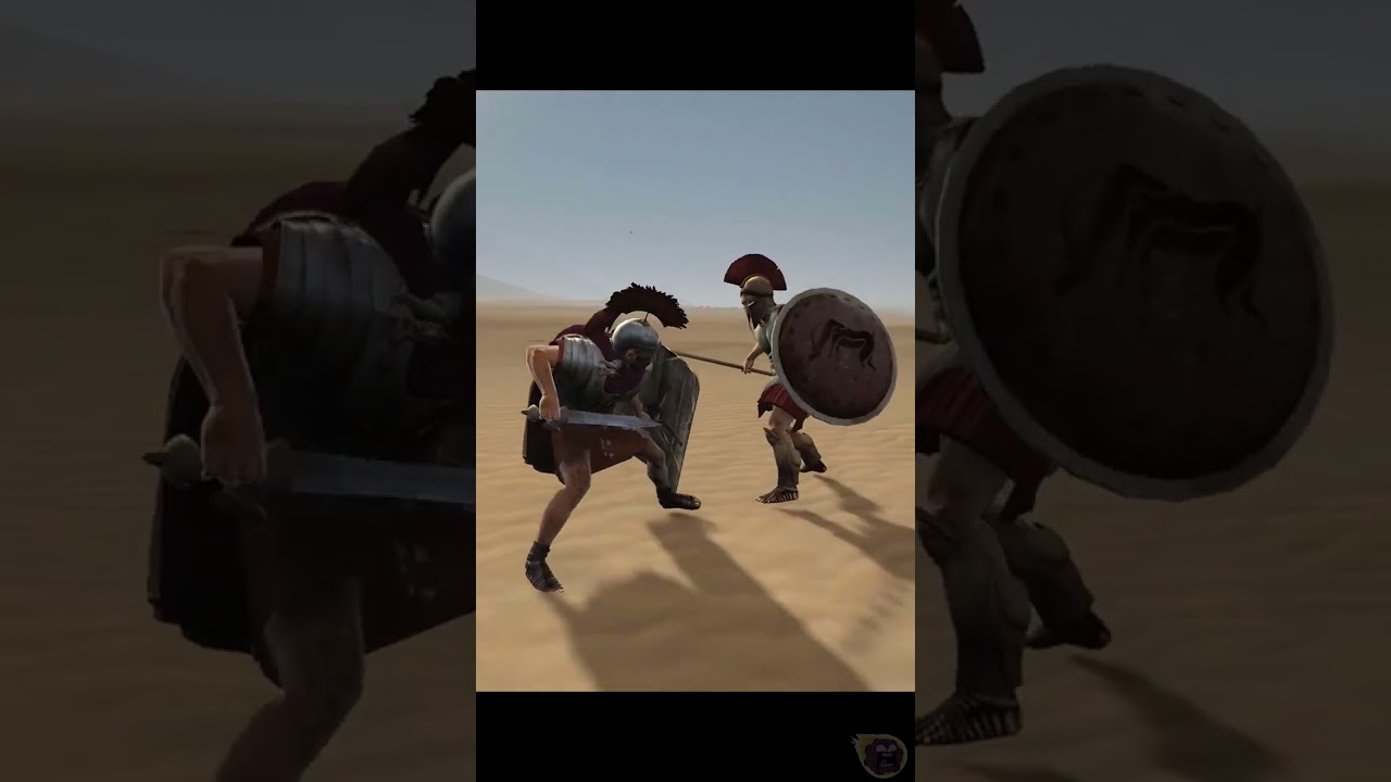 Royal Spartans VS Praetorian Guard (Total War 1v1) #rome2totalwar  #totalwar #gaming
