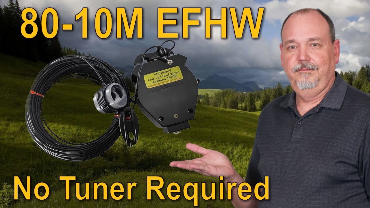 GooZeeZoo 80 - 10M EFHW Antenna