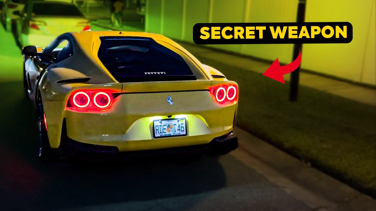 Ronco de F1 na rua!!🔥 Acelerei a 812 Superfast de 800cv com escape SECRET WEAPON!!