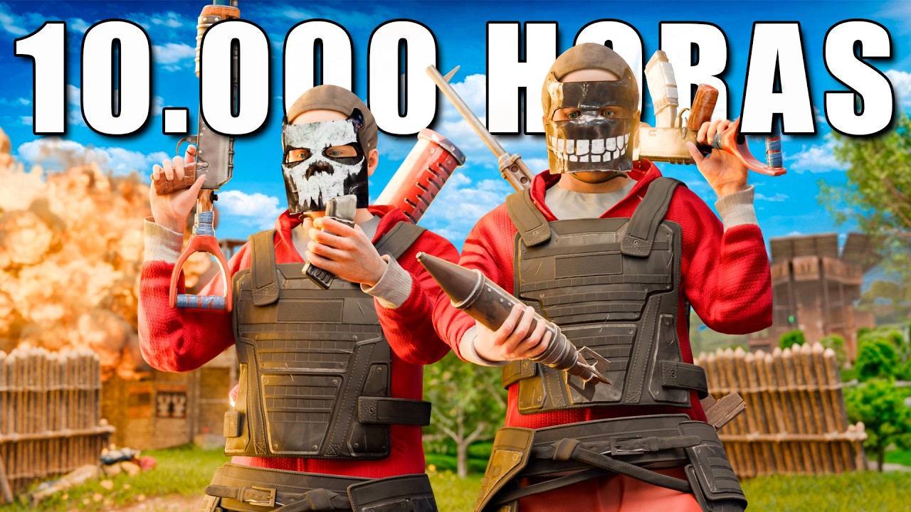 Como UM PLAYER com 10 MIL HORAS Joga RUST