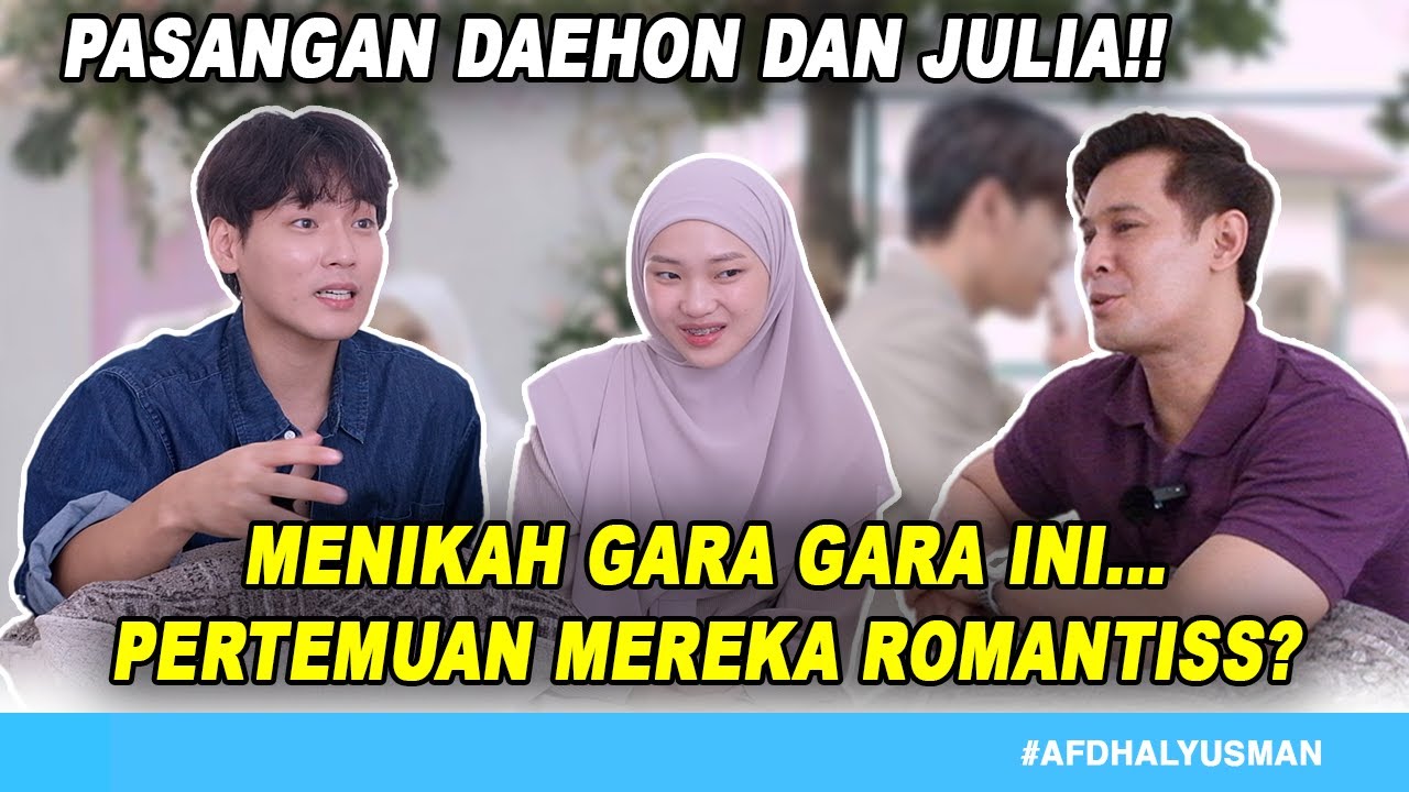 BERUNTUNG BANGET CEWEKNYA... DAPAT COWOK GANTENG LANGSUNG DINIKAHIN I DAEHOON JULIA