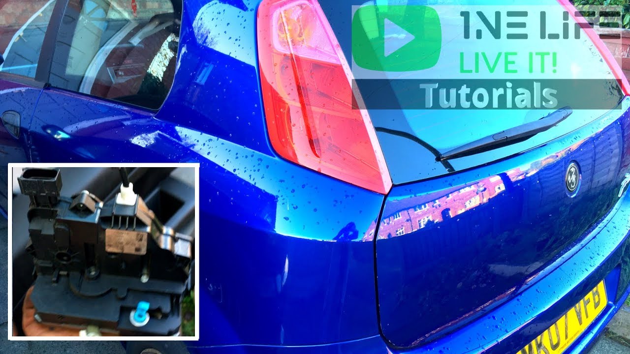 Fiat Punto Grande - How to Remove Door Lock Mechanism