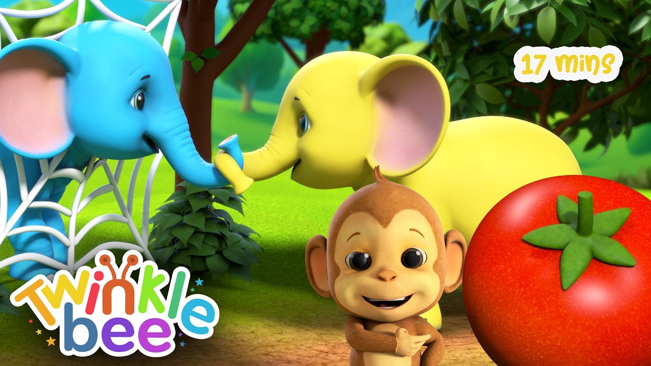 Ek Mota Hathi, Aha Tamatar, Bandar Mama & More | Top Hindi Rhymes Compilation for Kids | TwinkleBee