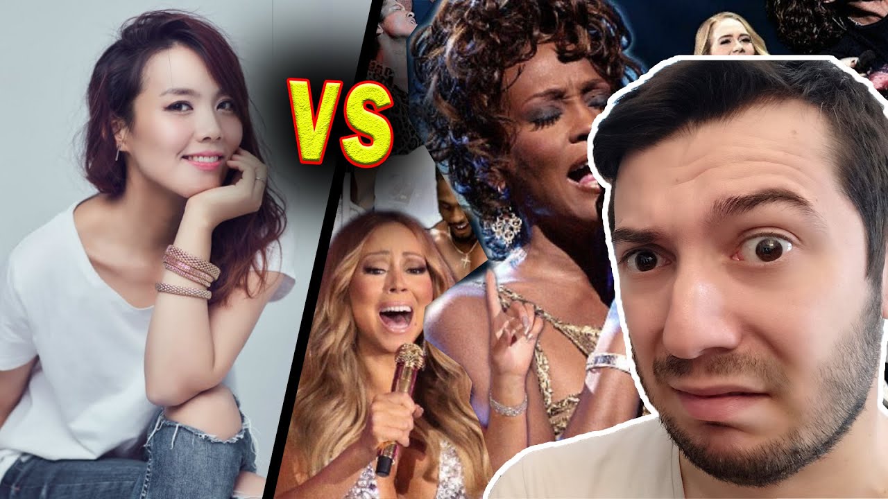 WHO WINS? COME AND TELL ME! - AMERICANS vs KOREANS - High Belt Notes Singers