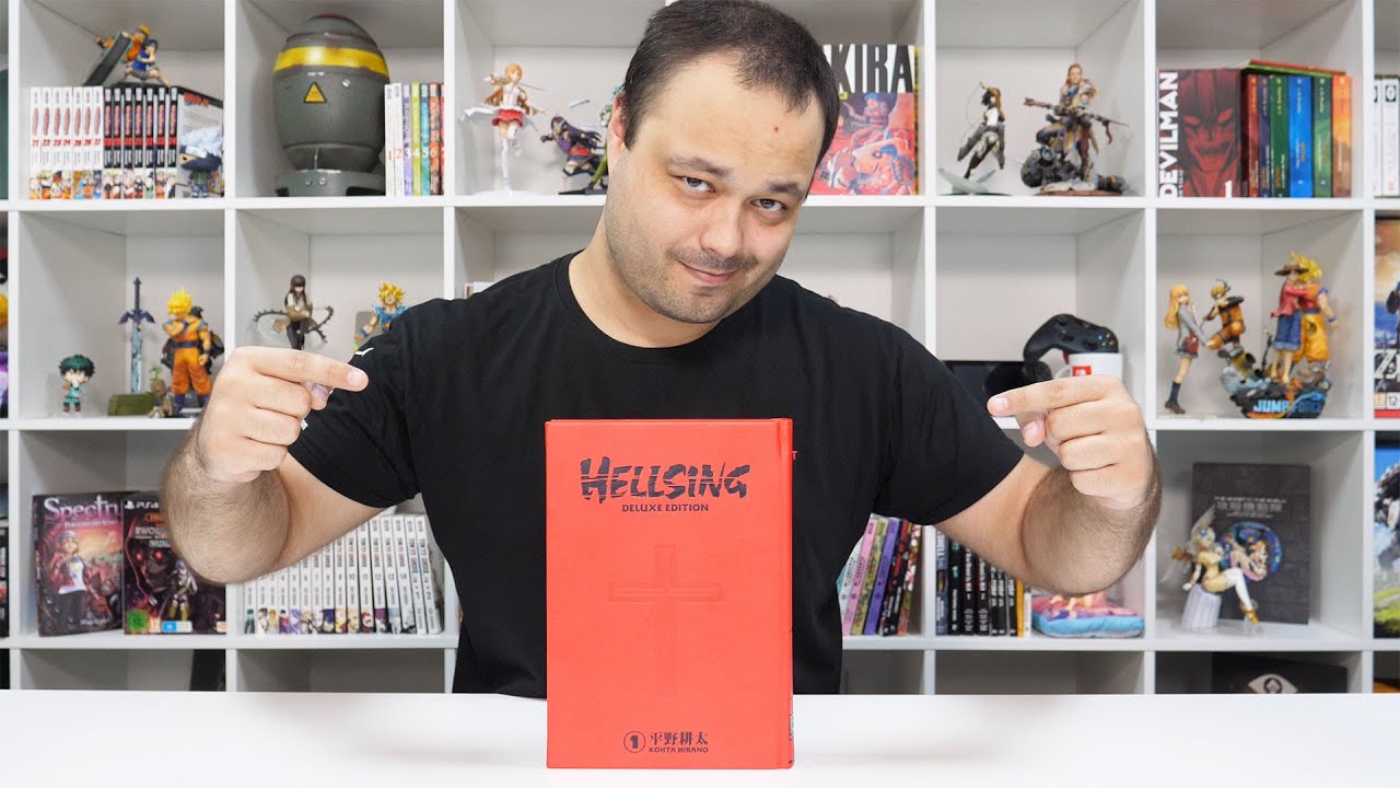 Volume 1 da Edição de Luxo do mangá Hellsing