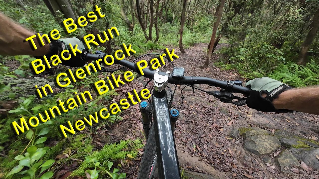 Glenrock Mountain Biking &mdash; заезд на Хиксон-стрит. Потрясающий скрытый секретный чёрный маршрут &mdash; ...