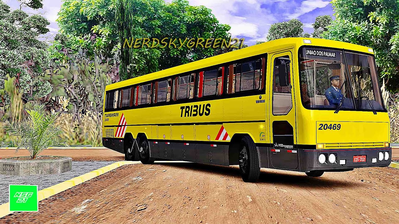 [OMSI 2] CLASSICO NA RODAGEM Tecnobus Tribus 3 by EDSONV12 +G27 - Viação Itapemirim/Mapa Pé de serra