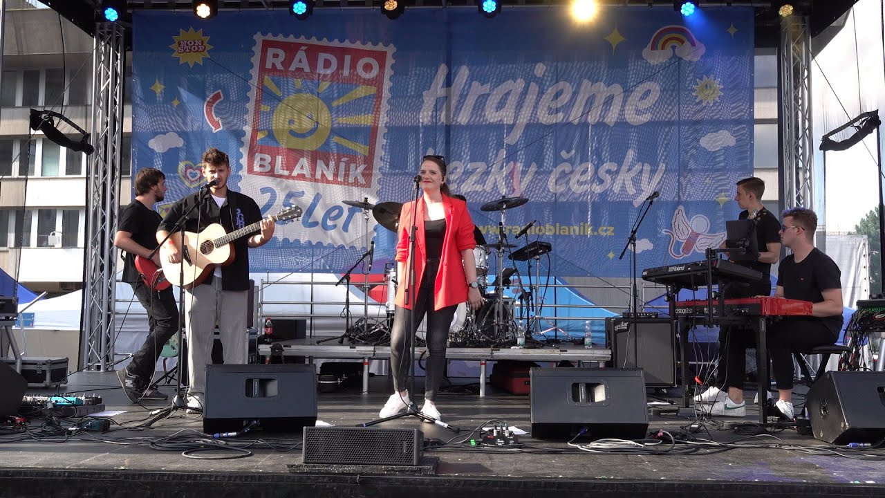 Letní koncert Rádia Blaník v Mostě