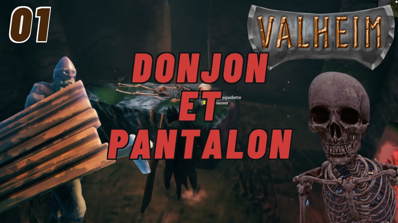 [VALHEIM] La forêt noire - On passe à l'âge du bronze !!  Letsplay FR 01