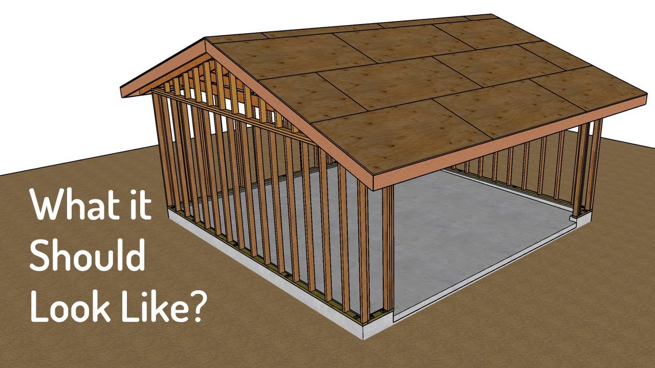 Watch This Video Before You Build A Two-Car Garage – Framing And Foundation