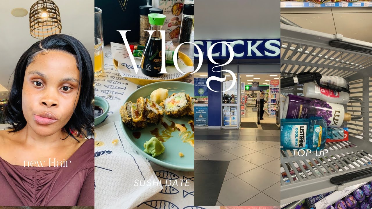VLOG: Tried Sushi For First Time| New Install| Cosmetics Top Up