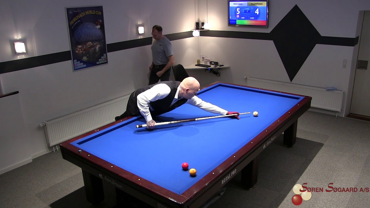 Elitedivision 3 Bande 25 Nov 2017 Michael Hansen BK2004 vs Flemming Hansen Albertslund