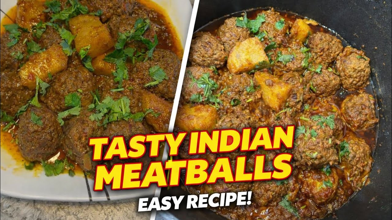 Goo Meatballs in Rich Curry | Easy Homemade Recipe