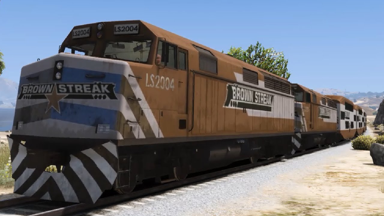 Overhauled Trains Railfanning #12 - Grand Theft Auto V