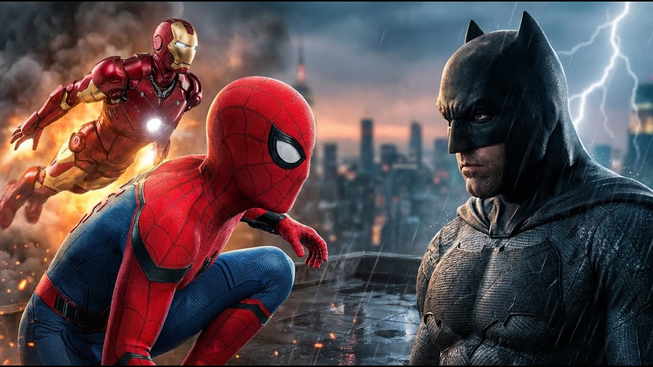 When Spider Man Meets Batman || Iron Man Faces the Ultimate Threat