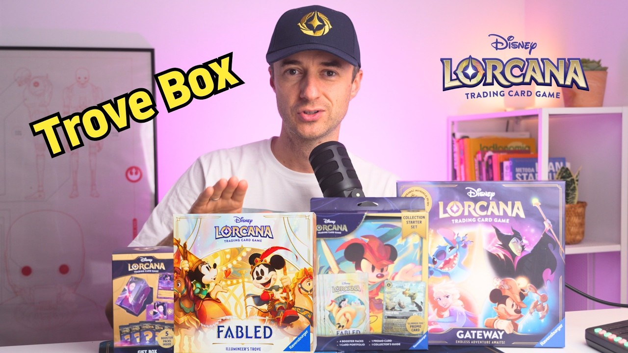 Disney Lorcana Trove Box opening 🔥 Fabled