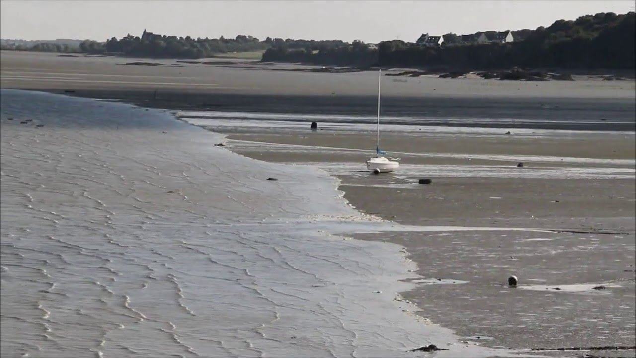 Cancale, vitesse de la marée montante