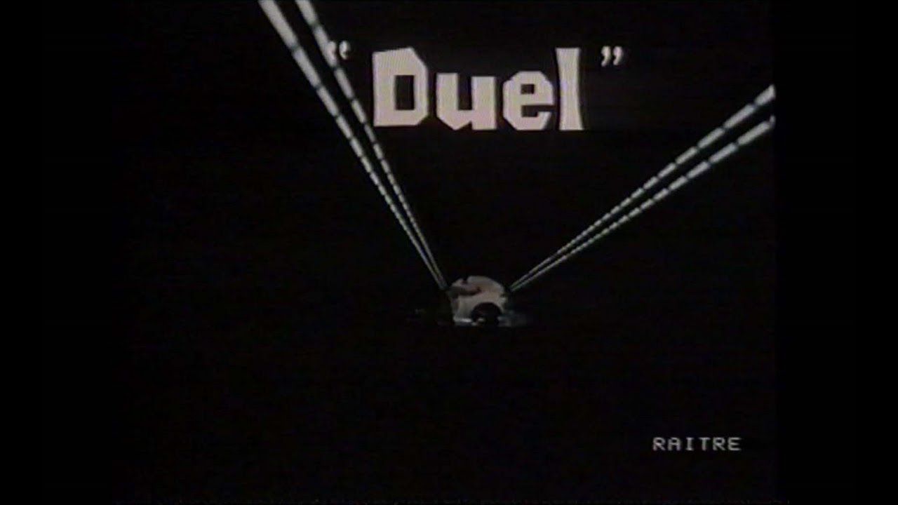 Duel (Steven Spielberg, 1971) titoli in italiano da Rai Tre - 1989