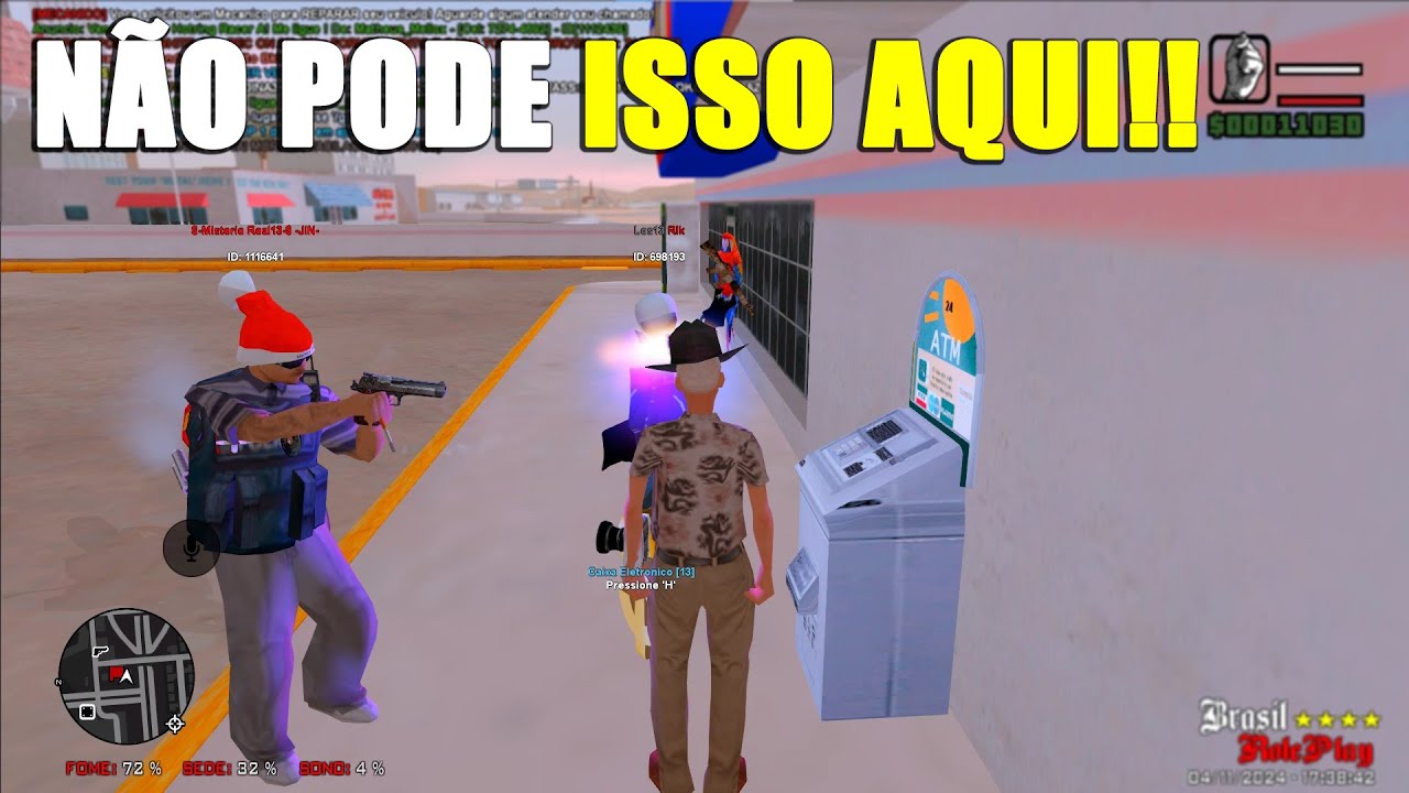 TÁ RUIM A SITUAÇÃO DO BRASIL ROLEPLAY - GTA SAMP ANDROID E PC