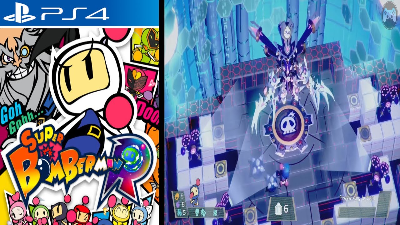 Super Bomberman R ... (PS4) Gameplay Peek