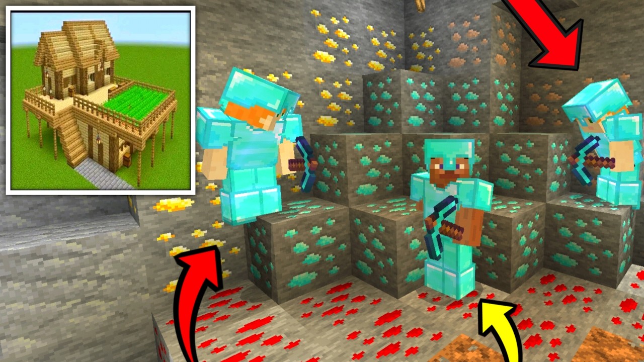 New Diamonds & Pillagers Craft World Block Crazy 3d Multiplayer Survival Series Walkthrough In 2026