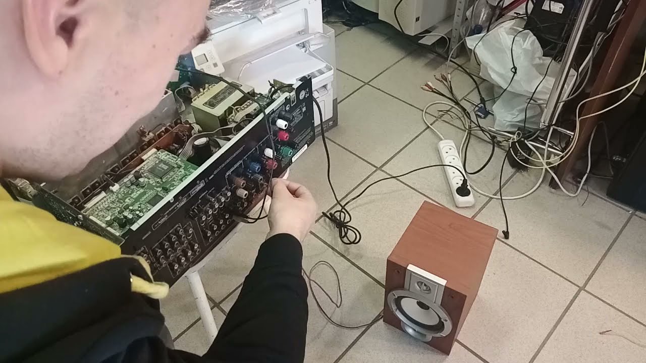 Сгорел ресивер/усилитель ONKYO TX-SR605. Ремонт.