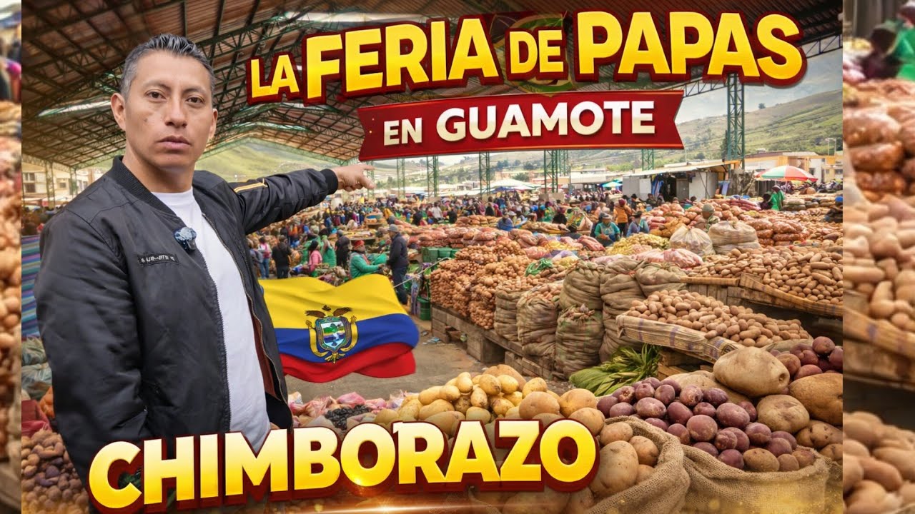 La feria de papas de Guamote es una locura total 😍🥔