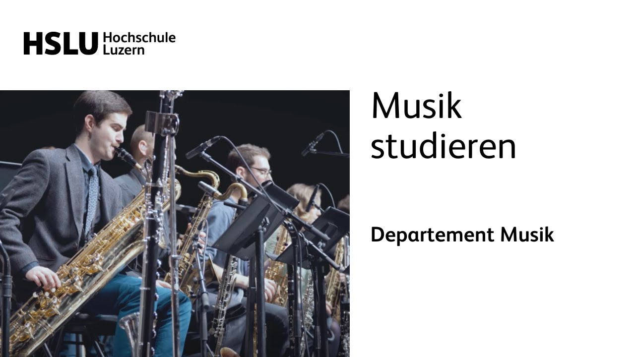 Musik studieren an der Hochschule Luzern