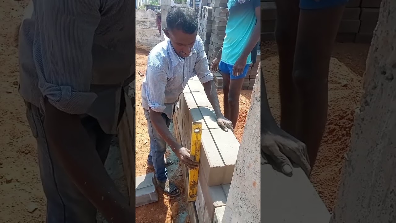 interlock brick installation#interlockbricks #construction