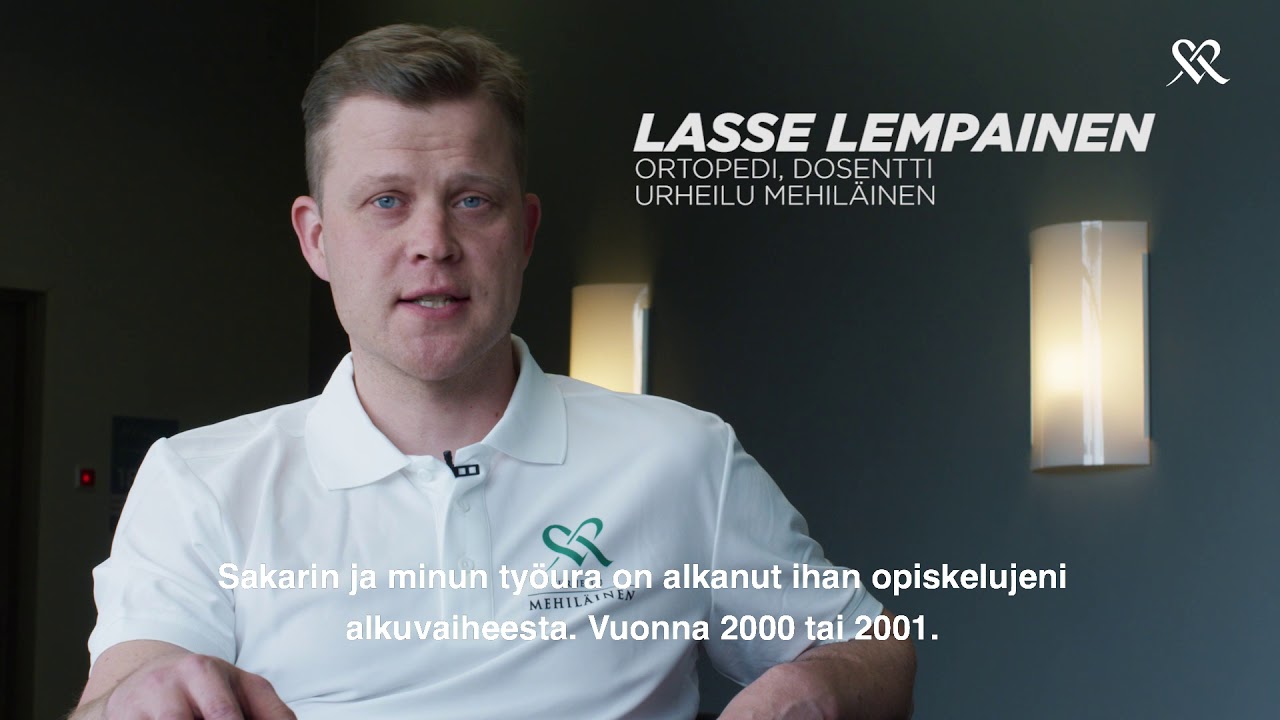 Urheilu Mehil&auml;inen : Prof. Sakari Orava & dos. Lasse Lempainen