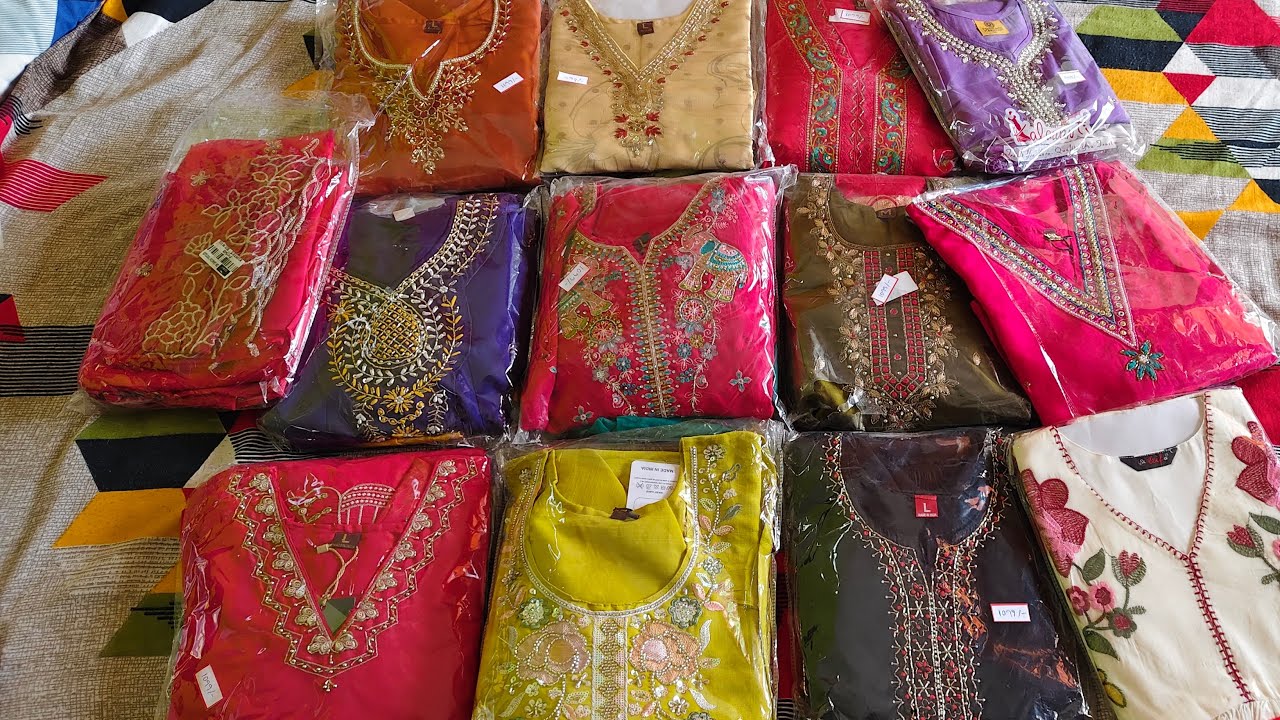 🔥 LIVE  ప్రీమియం కుర్తీ సెట్స్ | 6304925369 : Whatsapp to order 🔥#kurtiset #kurtisale #mto5xl 