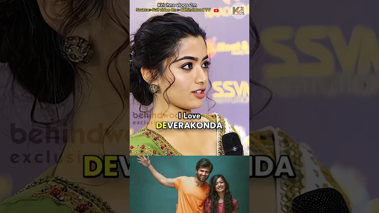 Rashmika mandanna on friendship , love and marriage question 😱 