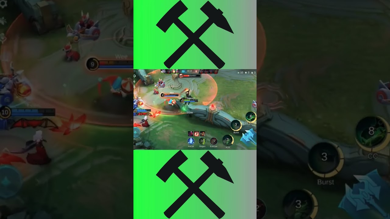 Mobile Legends Terizla Tower Dive Legendary Kill Streak.