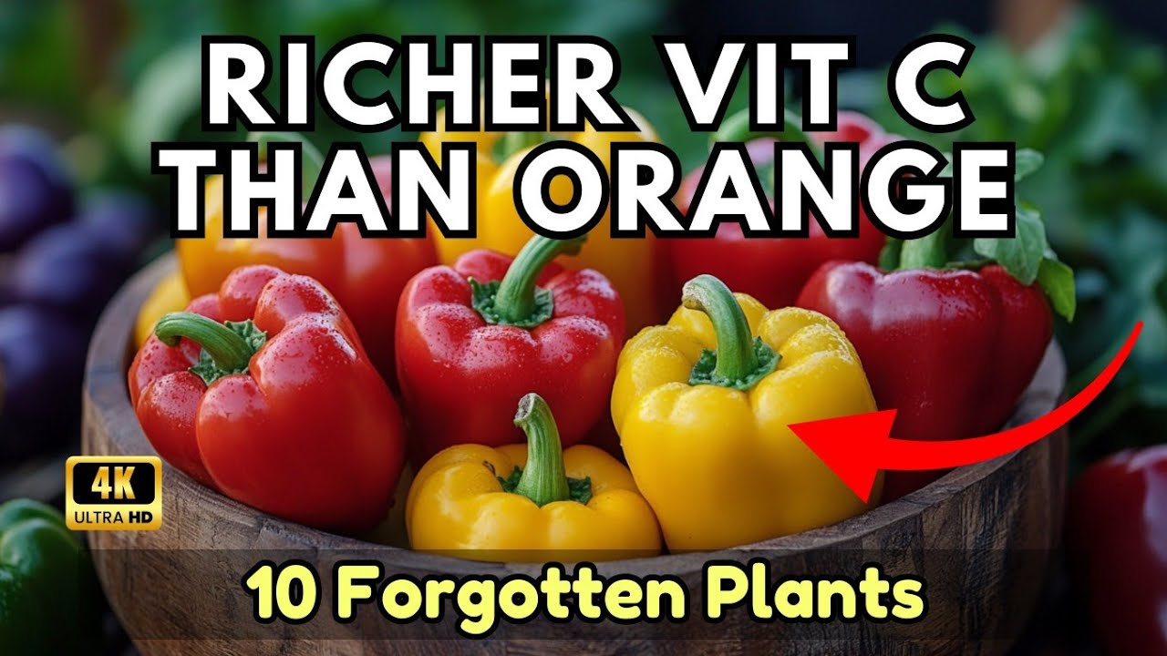 10 Forgotten Plants That Have More Vitamin C Than Oranges (Almost No One Grows Them)